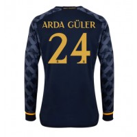 Real Madrid Arda Guler #24 Auswärtstrikot 2023-24 Langarm